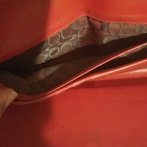 Coach fine leather wallet - Picture 7 of 8